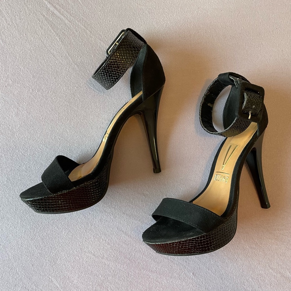 Black heels